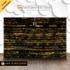 مرمریت خارجی زرد ایتالیا با زمینه مشکی ایتالین گلد Italian Gold Marble