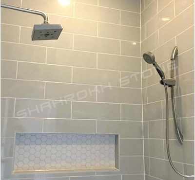 WC bath سرویس بهداشتی حمام نما حمام سنگی نما سنگ کار شده در سرویس حمام 149