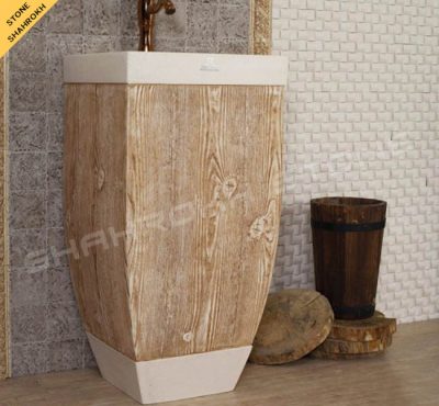 WC bath سرویس بهداشتی حمام نما حمام سنگی نما سنگ کار شده در سرویس حمام 163