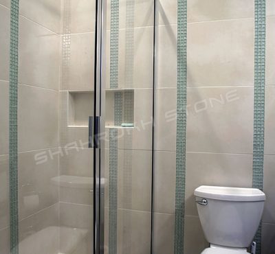 WC bath سرویس بهداشتی حمام نما حمام سنگی نما سنگ کار شده در سرویس حمام 171