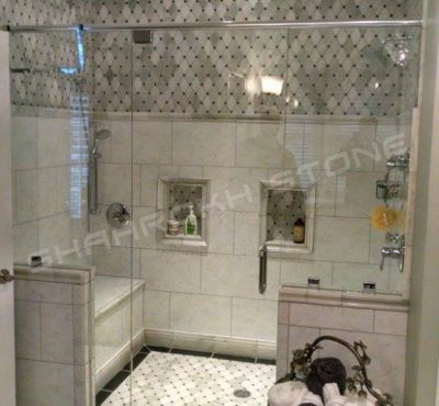 WC bath سرویس بهداشتی حمام نما حمام سنگی نما سنگ کار شده در سرویس حمام 231