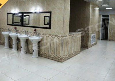 WC bath سرویس بهداشتی حمام نما حمام سنگی نما سنگ کار شده در سرویس حمام 251