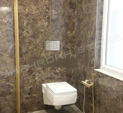 WC bath سرویس بهداشتی حمام نما حمام سنگی نما سنگ کار شده در سرویس حمام 271