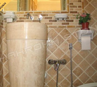 WC bath سرویس بهداشتی حمام نما حمام سنگی نما سنگ کار شده در سرویس حمام 282