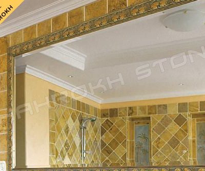 WC bath سرویس بهداشتی حمام نما حمام سنگی نما سنگ کار شده در سرویس حمام 290