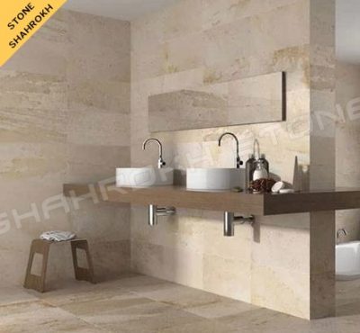 WC bath سرویس بهداشتی حمام نما حمام سنگی نما سنگ کار شده در سرویس حمام 311