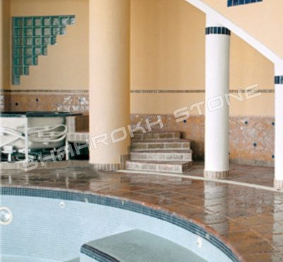 facade pool استخر سنگ مناسب استخر طرح استخر نما کار شده استخر استخر خانگی 10