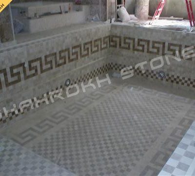 facade pool استخر سنگ مناسب استخر طرح استخر نما کار شده استخر استخر خانگی 103