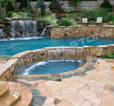 facade pool استخر سنگ مناسب استخر طرح استخر نما کار شده استخر استخر خانگی 18