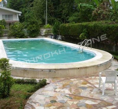 facade pool استخر سنگ مناسب استخر طرح استخر نما کار شده استخر استخر خانگی 23