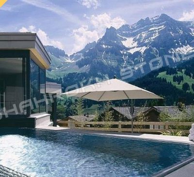 facade pool استخر سنگ مناسب استخر طرح استخر نما کار شده استخر استخر خانگی 35