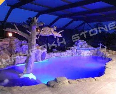 facade pool استخر سنگ مناسب استخر طرح استخر نما کار شده استخر استخر خانگی 52