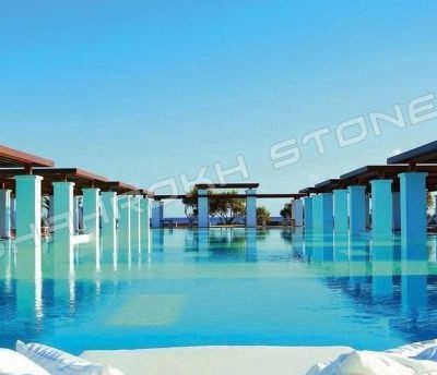 facade pool استخر سنگ مناسب استخر طرح استخر نما کار شده استخر استخر خانگی 66