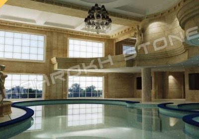 facade pool استخر سنگ مناسب استخر طرح استخر نما کار شده استخر استخر خانگی 75