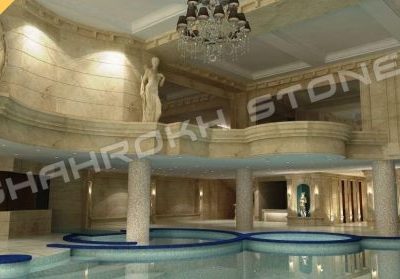 facade pool استخر سنگ مناسب استخر طرح استخر نما کار شده استخر استخر خانگی 82