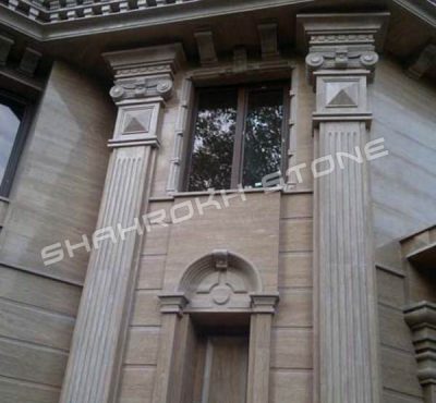 roman emblem is working نما رومی طراحی نما رومی سنگ مناسب نما رومی معماری رومی ستون رومی 47