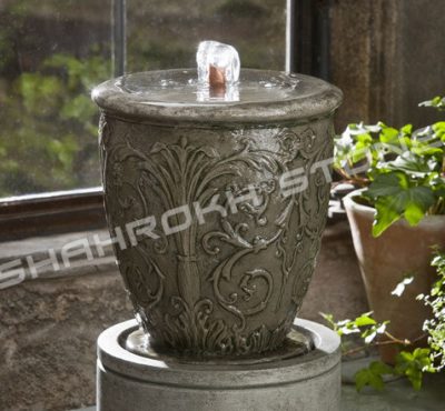 stone fountain آب نما آب نما سنگی سازه های ابی با سنگ اب نما ارزان آب نما برای داخل سالن آب نما با سنگ طبیعی اب نما با سی ان سی cnc 134