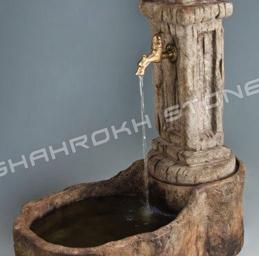 stone fountain آب نما آب نما سنگی سازه های ابی با سنگ اب نما ارزان آب نما برای داخل سالن آب نما با سنگ طبیعی اب نما با سی ان سی cnc 143