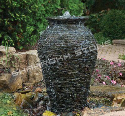 stone fountain آب نما آب نما سنگی سازه های ابی با سنگ اب نما ارزان آب نما برای داخل سالن آب نما با سنگ طبیعی اب نما با سی ان سی cnc 297