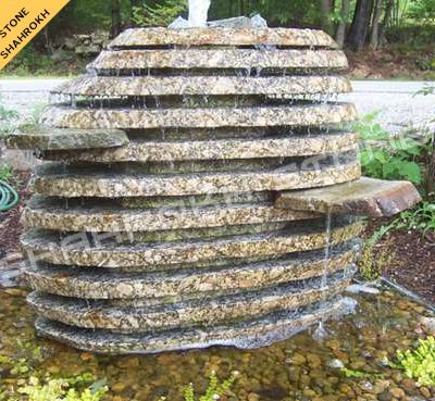 stone fountain آب نما آب نما سنگی سازه های ابی با سنگ اب نما ارزان آب نما برای داخل سالن آب نما با سنگ طبیعی اب نما با سی ان سی cnc 3