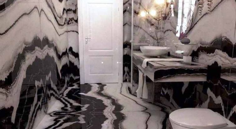 Panda-white-marble-bathroom-with-white-door